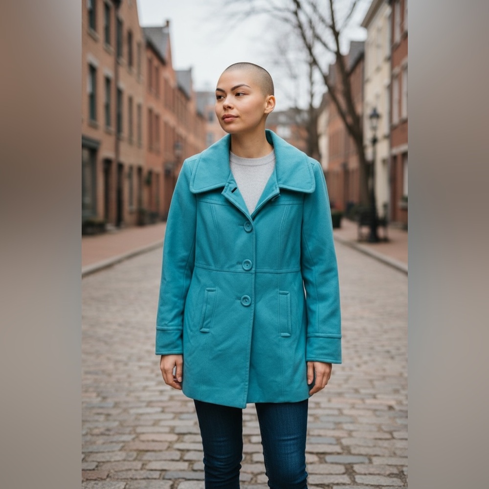 Women's Teal Coat